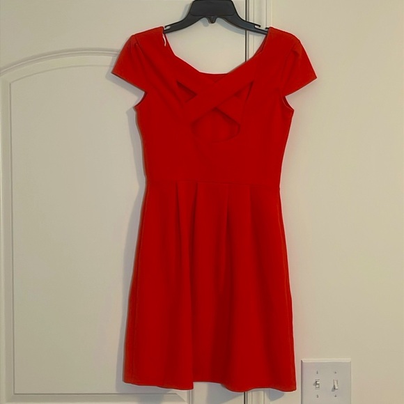 NWOT ENFOCUS Studio Orange Sleeveless Dress NWOT - Picture 2 of 4